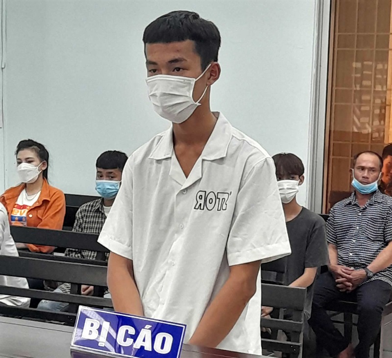 Bị cáo Nguyễn Minh Đăng tại tòa