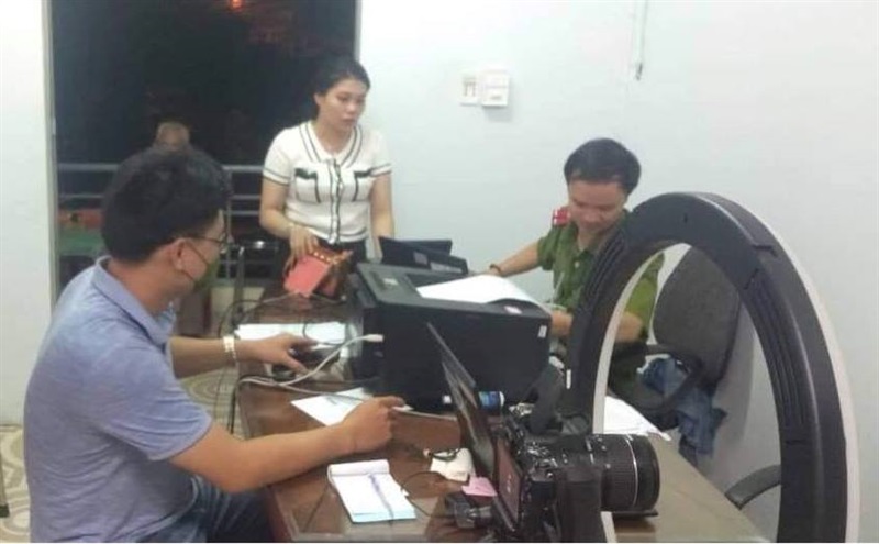 Tổ công tác của Phòng Cảnh sát QLHC về TTXH Công an TP Đà Nẵng tăng cường cho các địa phương.