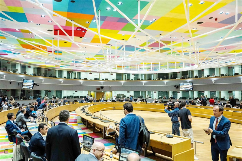 Cuộc họp Bộ trưởng Năng lượng các quốc gia thành viên EU ở Brussels (Bỉ) ngày 9-9. Ảnh: AFP