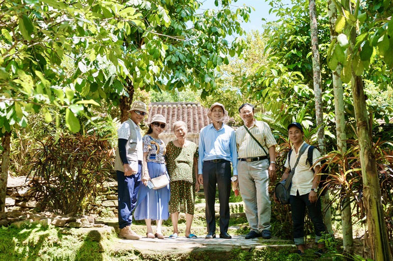 Hiệp hội Du lịch Quảng Nam khảo sát điểm đến Làng cổ Lộc Yên.