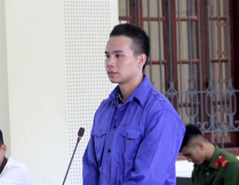 Bị cáo Lương Văn Tăng tại tòa.