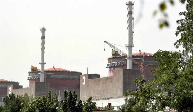 Nhà máy điện hạt nhân Zaporizhzhia. Ảnh: Sputnik