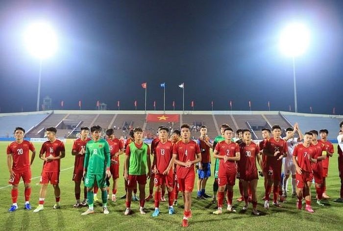 Nhân sự U20 Việt Nam thay đổi sau trận giao hữu với U20 Palestine.