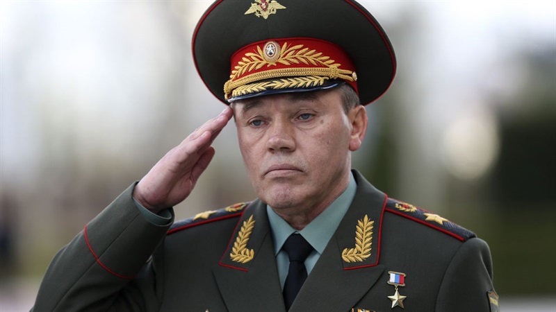 Đại tướng Valery Gerasimov trở thành tổng chỉ huy mới của lực lượng Nga tại Ukraine. Ảnh: Anadolu/Getty Images.