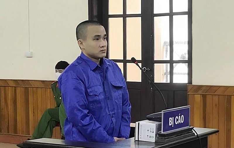 Bị cáo Đàm Minh Quang tại phiên tòa.