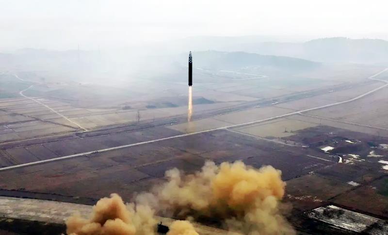 Việc Triều Tiên thường xuyên phóng tên lửa đã gây ra mối lo ngại đối với Hàn Quốc. Ảnh: Reuters