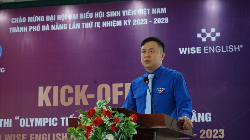 Anh Lê Công Hùng phát động Hội thi “Olympic tiếng Anh TP Đà Nẵng - Danang WISE English Olympic” năm học 2022-2023