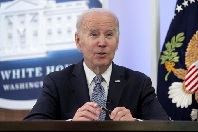Tổng thống Mỹ Joe Biden tại Nhà Trắng ngày 20-4. Ảnh: AFP