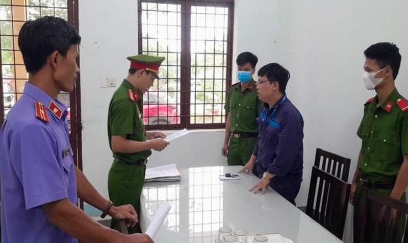 Cơ quan điều tra huyện Núi Thành khởi tố, bắt giam Phan Minh Phương.