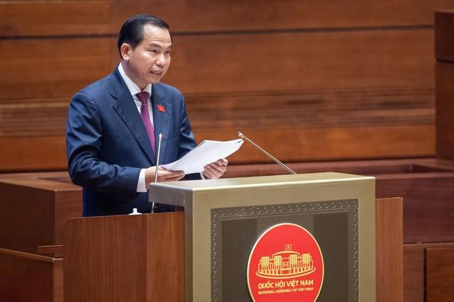 Chủ nhiệm Ủy ban Tài chính, Ngân sách của Quốc hội Lê Quang Mạnh trình bày Báo cáo giải trình, tiếp thu, chỉnh lý dự thảo Luật Giá (sửa đổi).