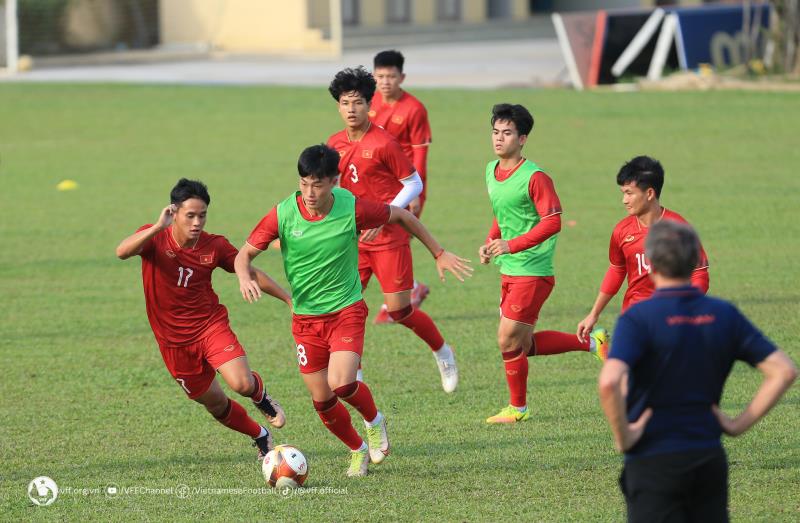 Lứa U22 Việt Nam tại SEA Games 32 dự báo sẽ là lực lượng chủ chốt dự Vòng loại U23 châu Á 2024.