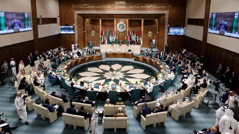 Cuộc họp của các ngoại trưởng AL tại Cairo ngày 7-5 về việc quyết định đưa Syria trở lại liên đoàn. Ảnh: Nguồn: AFP