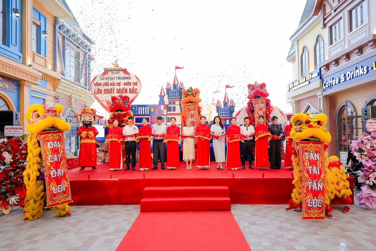 Khai trương Vinwonders Vũ Yên - tâm điểm vui chơi giải trí và vườn thú lớn nhất miền Bắc