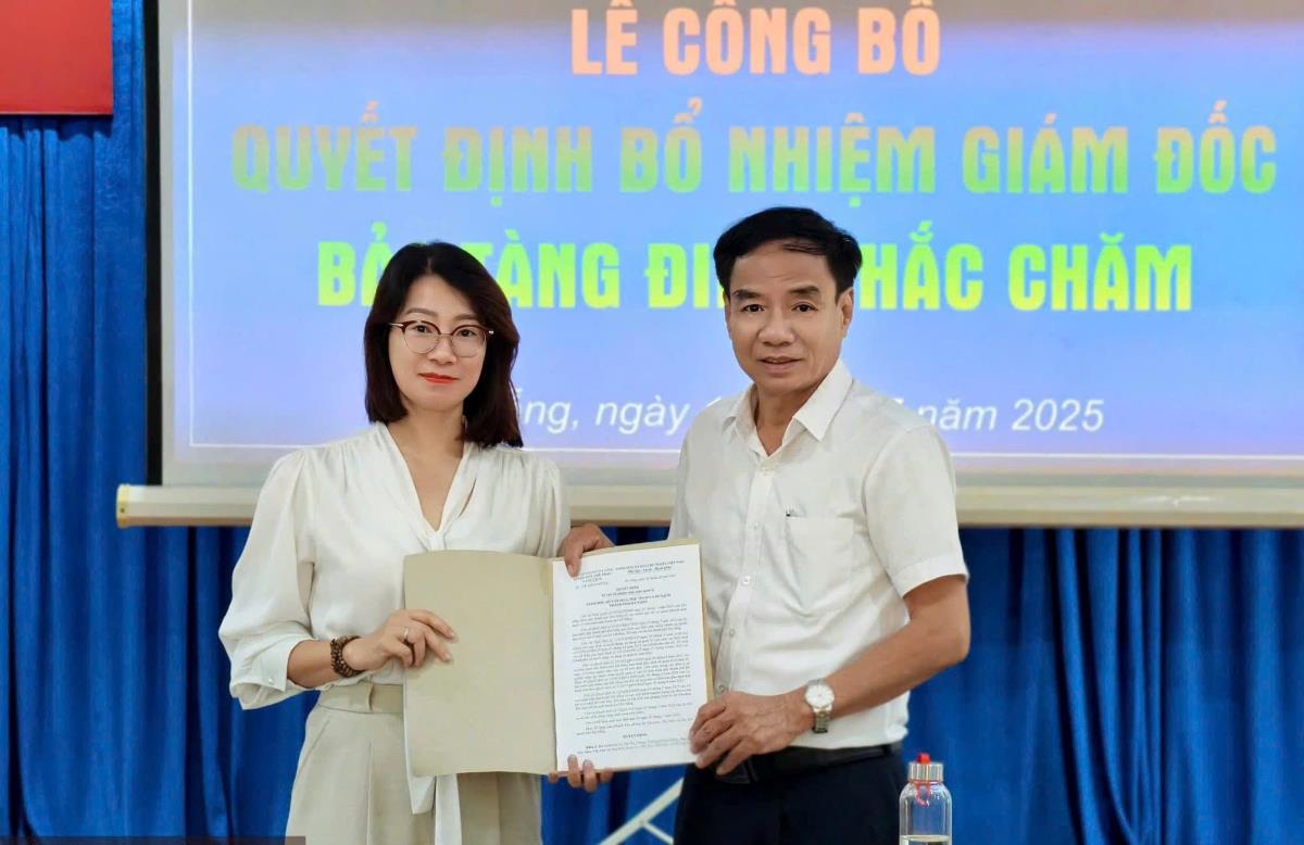 Bổ nhiệm Giám đốc Bảo tàng Điêu khắc Chăm Đà Nẵng