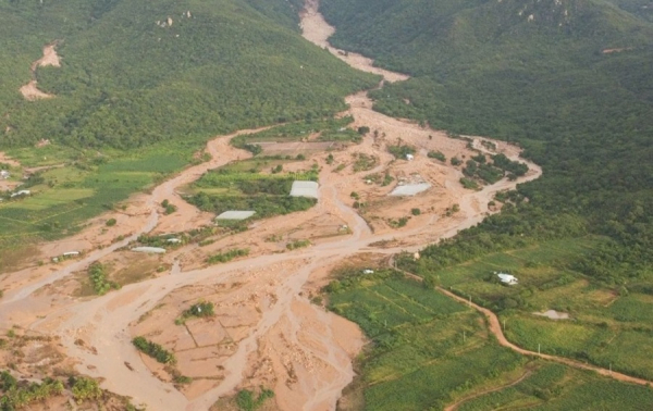 Hồ nước bị vỡ ở Lâm Đồng không có trong hạng mục dự án được cấp phép