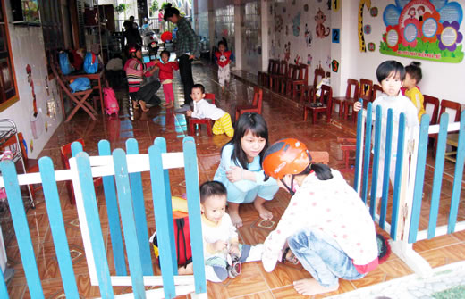 Mầm non tư thục Thu Hương  Nhóm trẻ tư thục đầu tiên trên địa bàn huyện  Điện Biên được thành lập