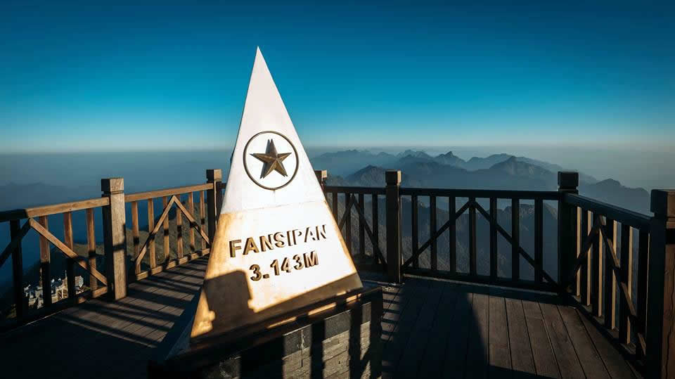 Xác định độ cao chính xác của đỉnh Fansipan
