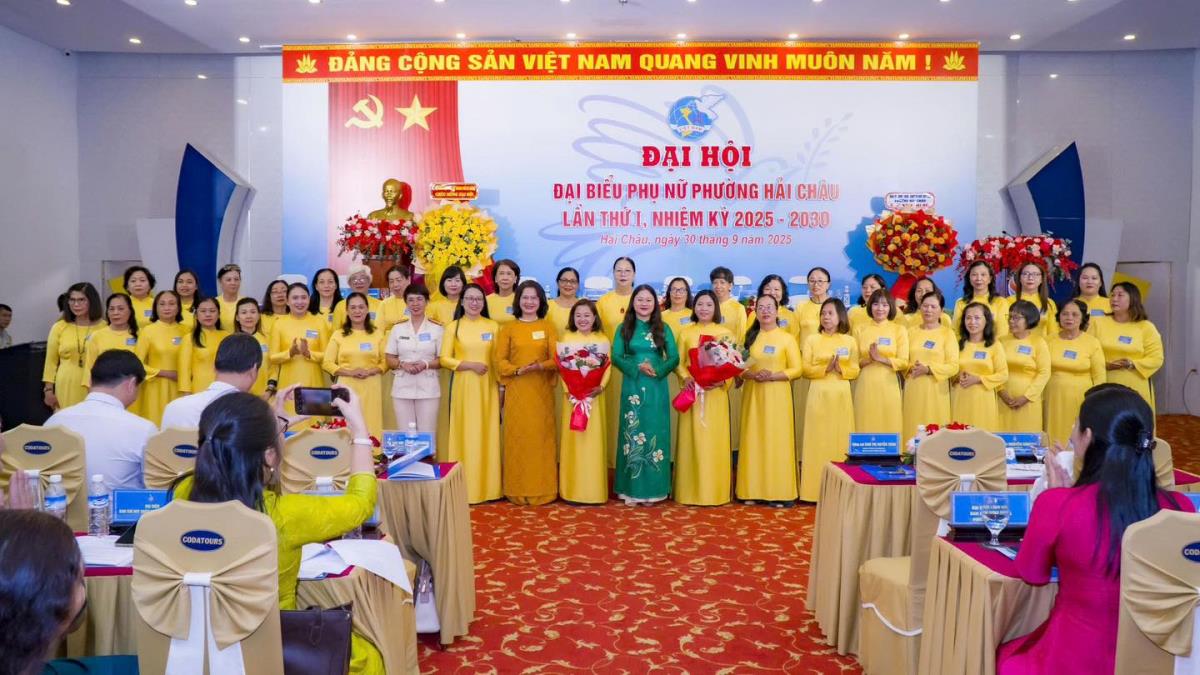 Ra mắt BCH Hội Phụ nữ phường Hải Châu nhiệm kỳ 2025-2030.