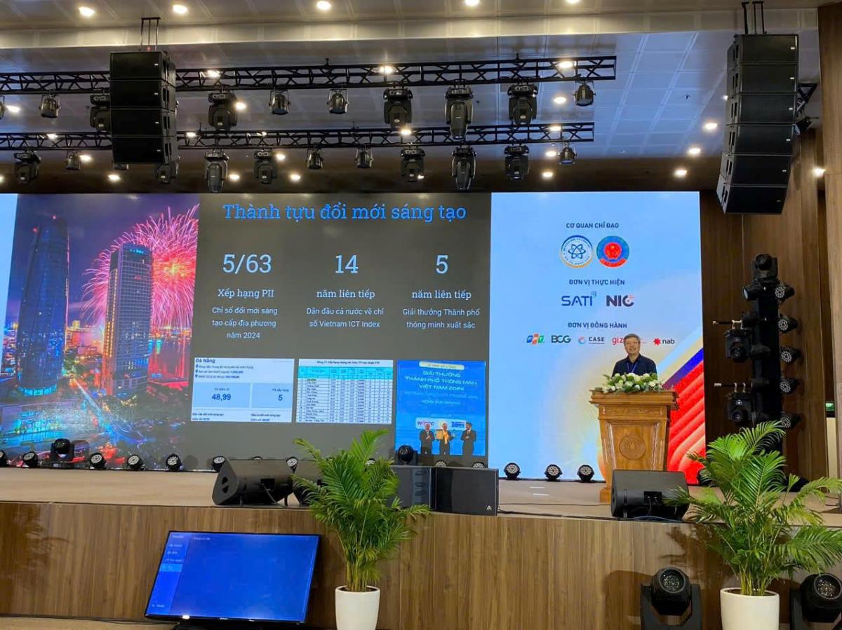 Phó Chủ tịch UBND TP Hồ Quang Bửu chia sẻ tại hội nghị về đổi mới sáng tạo quốc gia mới đây.