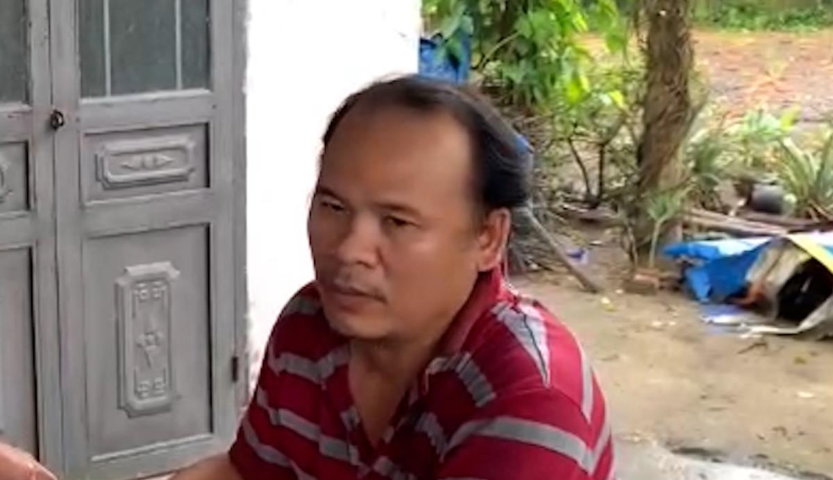 Đối tượng Phạm Quyền bị bắt giữ.