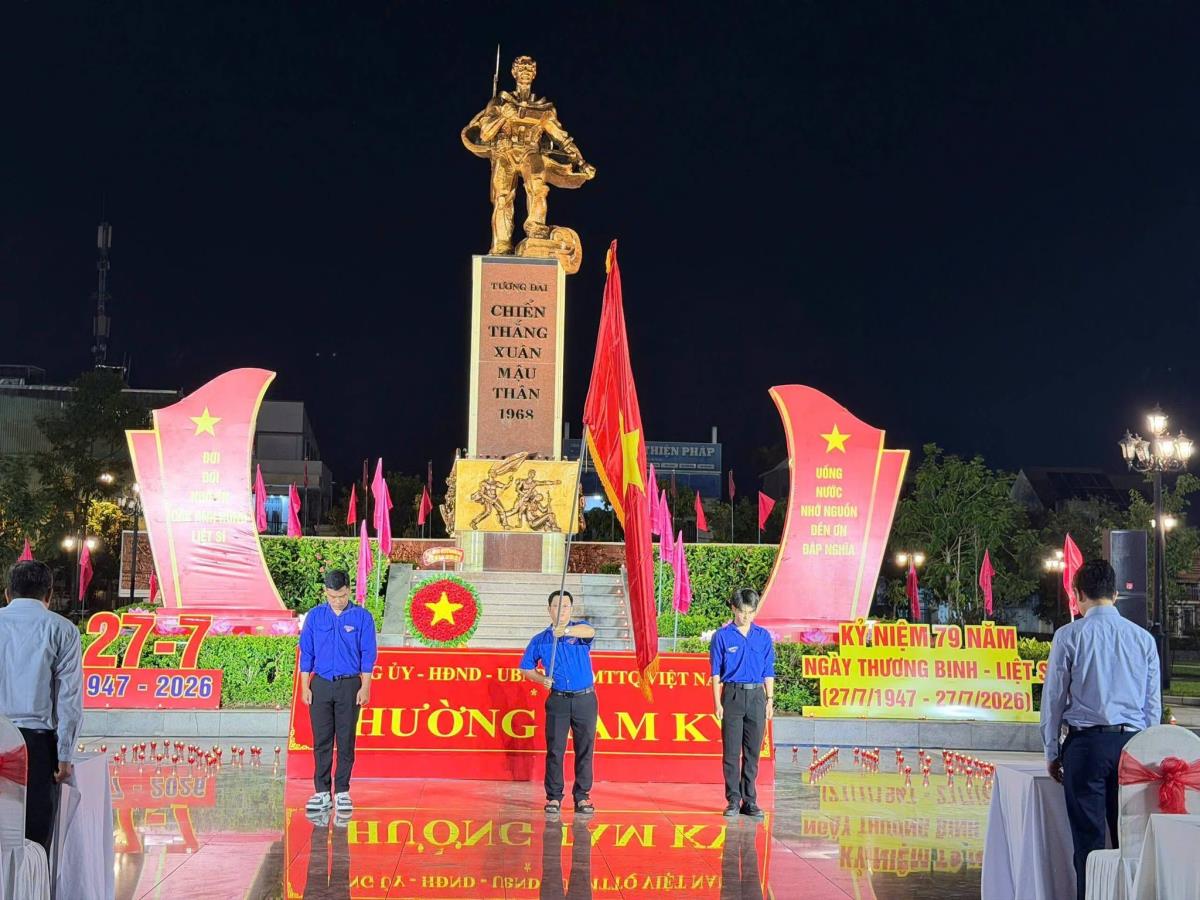 Khu vực trụ sở tỉnh đường Quảng Tín cũ, nay số 62 Hùng Vương, phường Bàn Thạch.