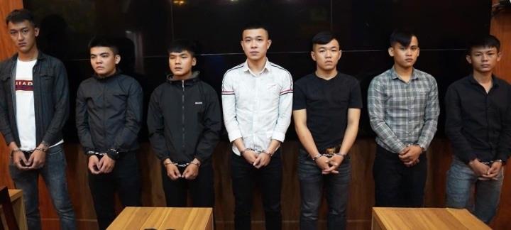 7 đối tượng bị khởi tố, bắt tạm giam.