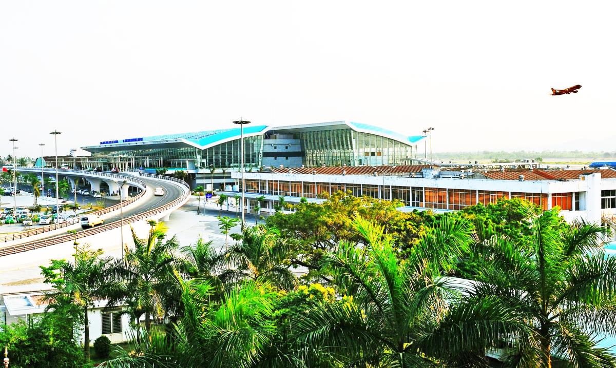 Một góc Cảng Hàng không quốc tế Đà Nẵng.