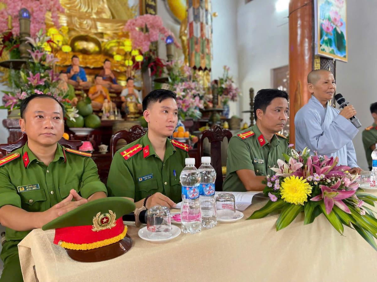 Các chương trình của Công an xã triển khai thiết thực vá ý nghĩa.
