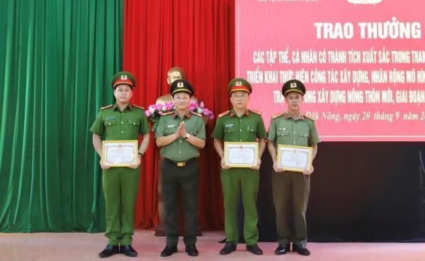 Bộ Công an tổ chức hội nghị điểm sơ kết mô hình Tổ tuần tra phòng, chống tội phạm và bảo vệ nông sản ở Đắk Nông