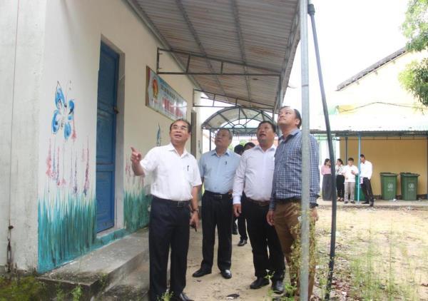 Tập trung sửa chữa, mua sắm, nâng cấp cơ sở vật chất các trường học tại 2 xã Thăng Trường và Thăng An