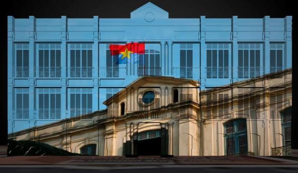 Đà Nẵng trình chiếu phim 3D Mapping tái hiện lịch sử ngoài trời lần đầu tiên