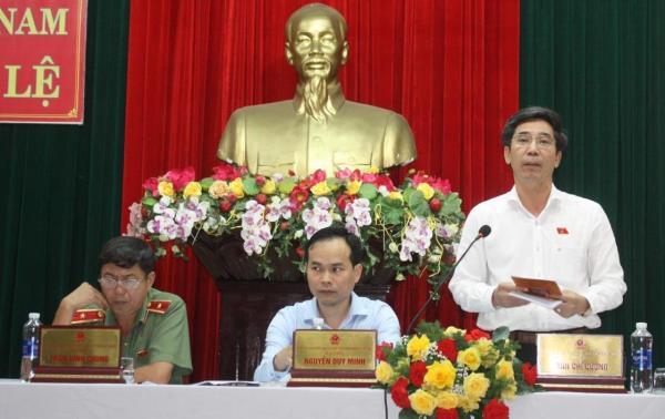 Đoàn đại biểu Quốc hội TP Đà Nẵng tiếp xúc cử tri hai quận Ngũ Hành Sơn và Cẩm Lệ