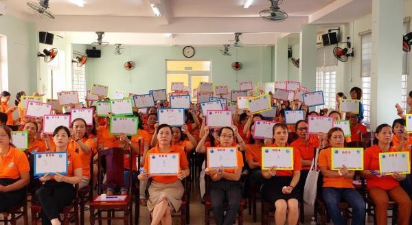 100 phụ nữ thi tìm hiểu kiến thức Luật Bình đẳng giới và Luật Phòng, chống bạo lực gia đình năm 2023