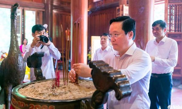 Trang trọng Lễ giỗ Chủ tịch Hồ Chí Minh lần thứ 55