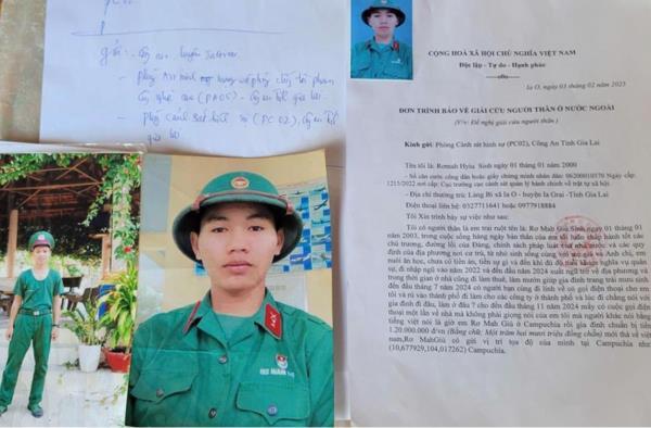 Nghi vấn nam thanh niên đồng bào dân tộc thiểu số bị lừa bán qua Campuchia