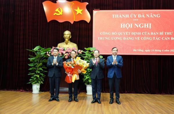 Đồng chí Nguyễn Đình Vĩnh giữ chức Phó Bí thư Thường trực Thành ủy Đà Nẵng