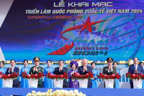 Triển lãm Quốc phòng quốc tế Việt Nam 2024 vì hòa bình, hữu nghị, hợp tác cùng phát triển