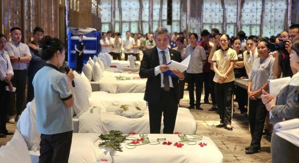 Hơn 100 thí sinh tranh tài nghiệp vụ buồng phòng ngành du lịch Đà Nẵng