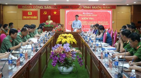 CATP Đà Nẵng đi đầu trong tuyên truyền, phổ biến, giáo dục pháp luật