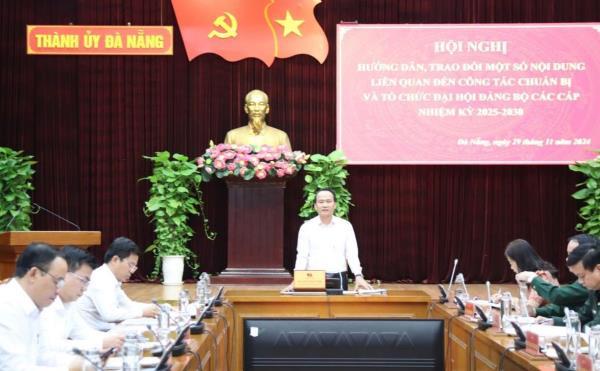 Chuẩn bị kỹ lưỡng các nội dung để tổ chức thành công đại hội đảng bộ các cấp nhiệm kỳ 2025-2030