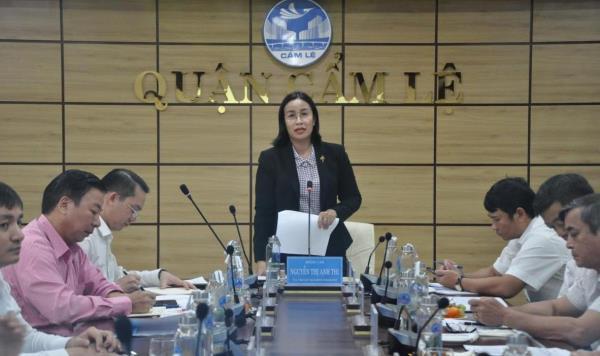 Quận Cẩm Lệ cần tháo gỡ vướng mắc, đẩy nhanh tiến độ các công trình động lực, trọng điểm