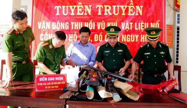 Quyết tâm ngăn chặn hiểm họa từ vũ khí, vật liệu nổ