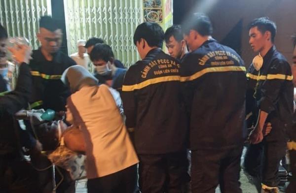 Một nạn nhân trong vụ cháy nhà lúc nửa đêm tại quận Liên Chiểu đã tử vong