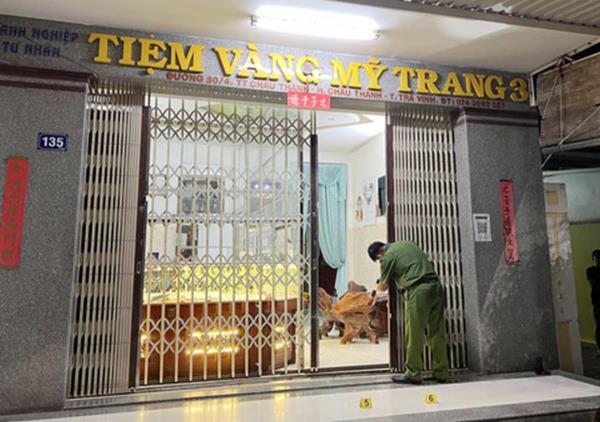 Đối tượng dùng súng cướp tiệm vàng tại Trà Vinh đã bị bắt
