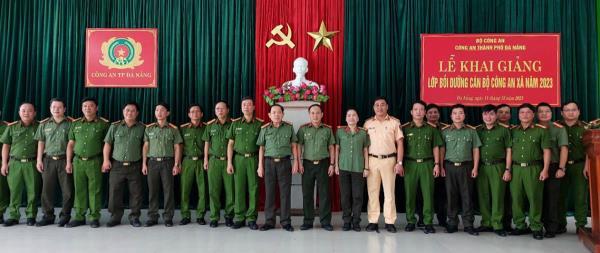 Công an thành phố Đà Nẵng khai giảng lớp bồi dưỡng nghiệp vụ Công an xã năm 2023