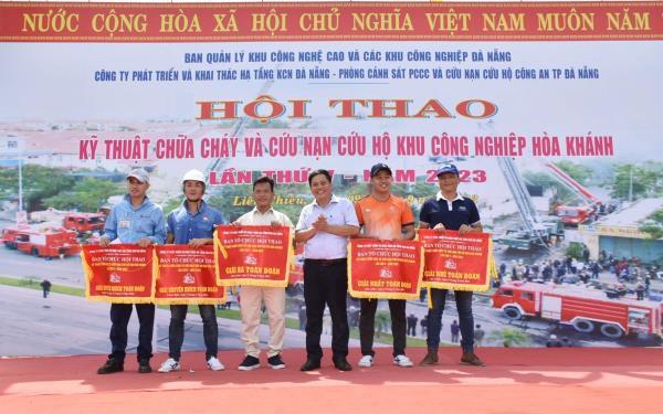 Sôi nổi Hội thao PCCC và CNCH Khu Công nghiệp Hòa Khánh