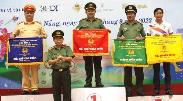 Kết thúc Hội thao Công an TP Đà Nẵng năm 2023: Công an quận Hải Châu nhất toàn đoàn
