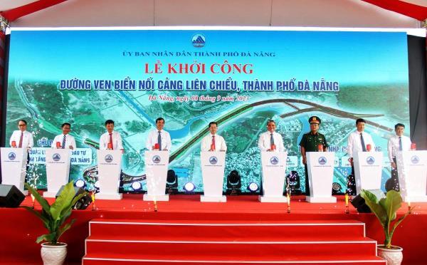 Khởi công Dự án đường ven biển nối cảng Liên Chiểu