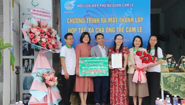 Hỗ trợ vay 100 triệu đồng thành lập Hợp tác xã Chả Ống tre Cẩm Lệ