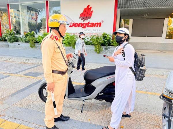 Ra quân đảm bảo trật tự an toàn giao thông trong học sinh